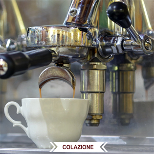 HOTEL DE PRATI FERRARA COLAZIONE A BUFFET PRODOTTI FRESCHI CAFFE ESPRESSO